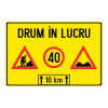 Indicatoare rutiere temporare